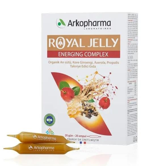 Arkopharma Royal Jelly Energıng Complex 20 Ampul-Arkopharma