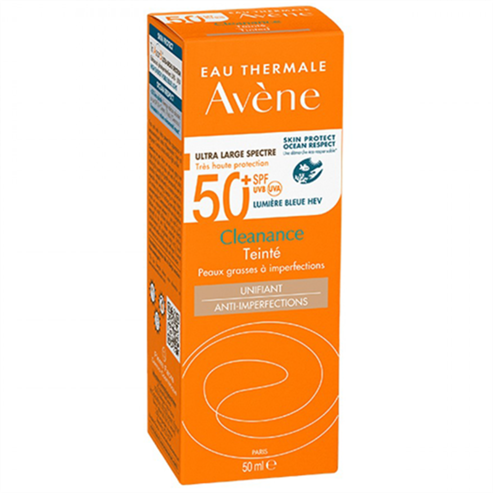Avene Solaire Cleanance Tinted Unifying SPF50+ 50 ml