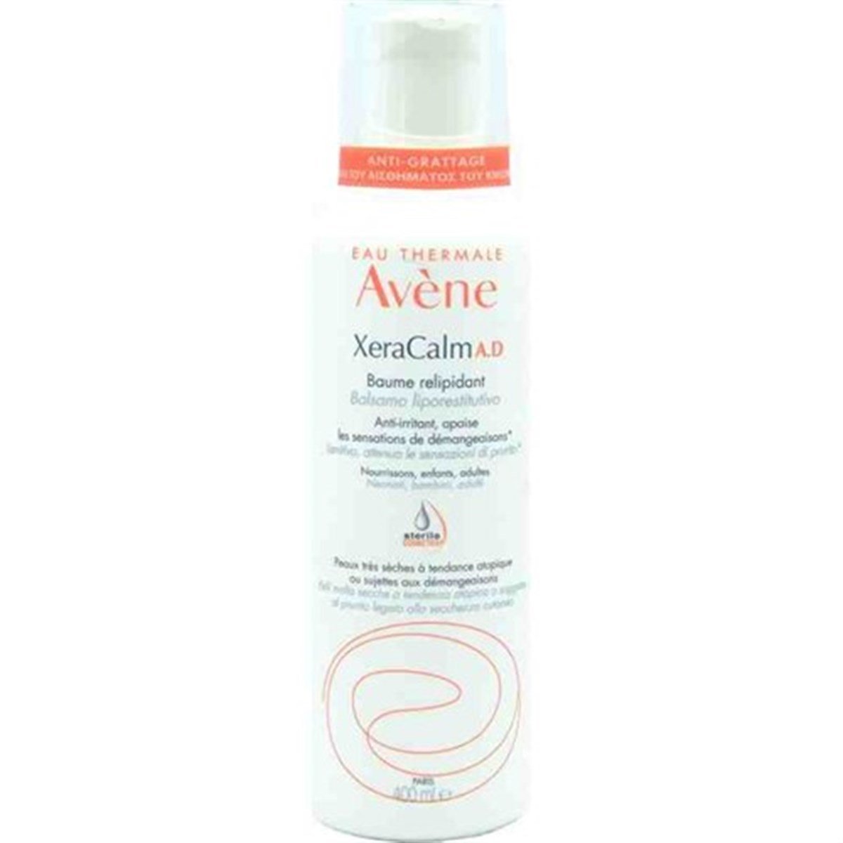 Avene Xeracalm A.D Baume Relipidante 400 ml