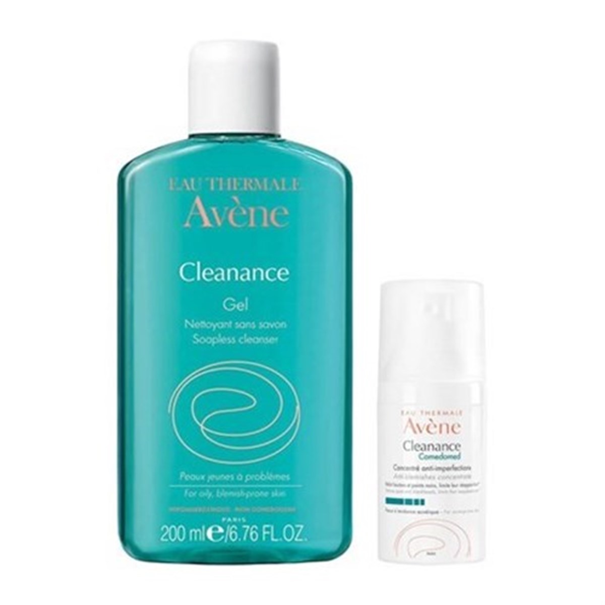 Avène Cleanance Comedomed Concentrate 30 ml & Cleanance Gel 200 ml