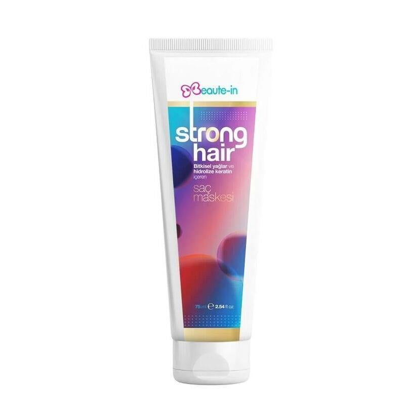 Beaute-In Strong Hair Bitkisel Saç Maskesi 75 ml-Beaute-in