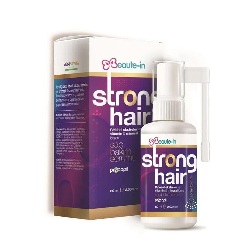 Beaute-In Strong Hair Saç Spreyi 60 ml-Beaute-in