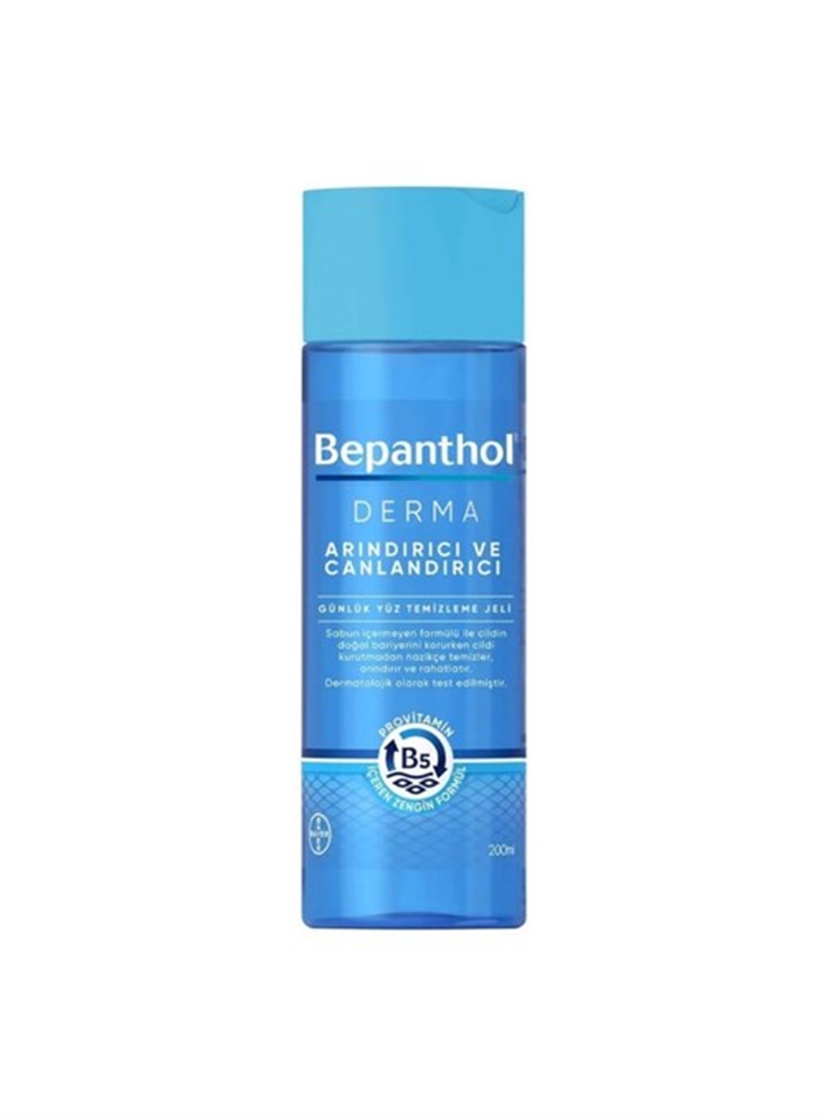 Bepanthol Derma Arındırıcı ve Canlandırıcı 200 ml Yüz Temizleme Jeli