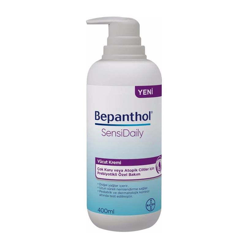 Bepanthol Sensidaily Vücut Kremi 400 ml-Bepanthol