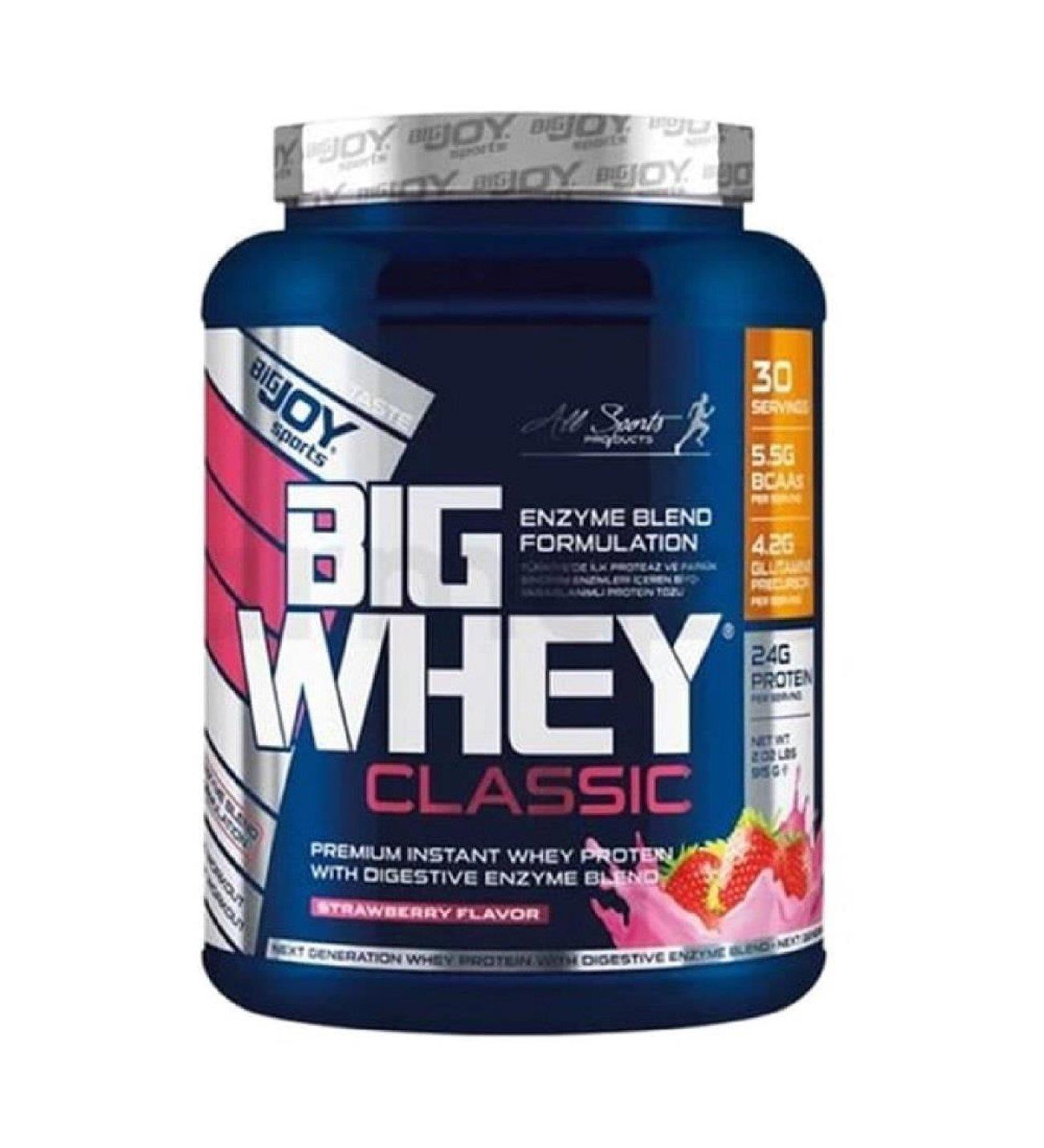 Big Joy Bigwhey Classic Çilek 933 gr-BiGJOY