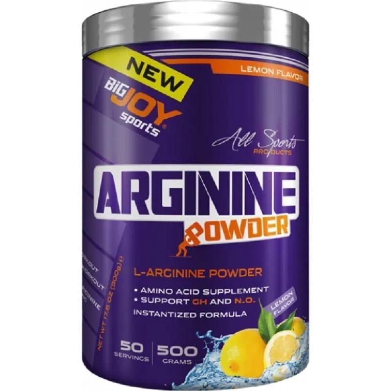 BigJoy Sports Arginine Powder Limon 500 gr-BiGJOY