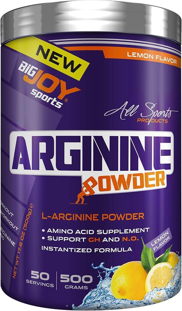 BigJoy Sports Arginine Powder Limon 500 gr-BiGJOY