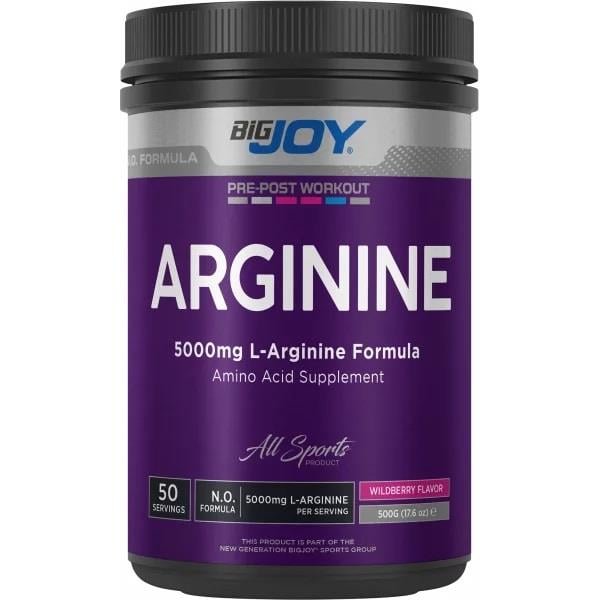 Bigjoy Sports Arginine Powder Orman Meyveli 500g-BiGJOY