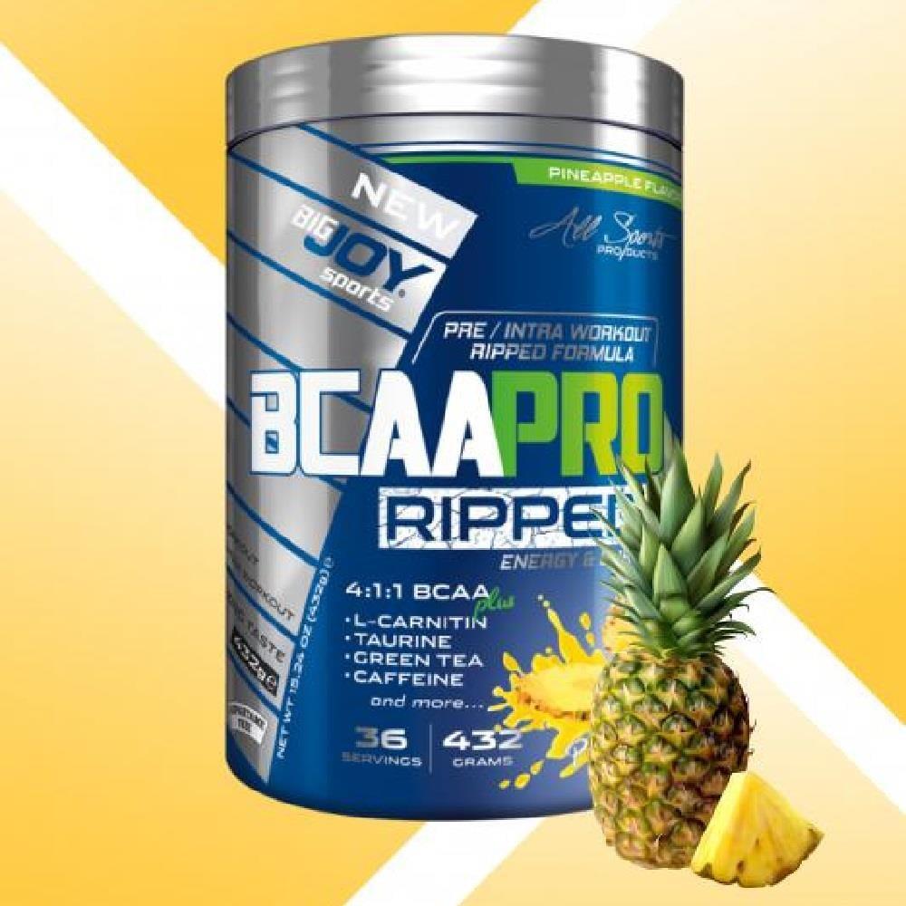 BigJoy Sports BCAA Pro Ripped Ananas 432 gr-BiGJOY