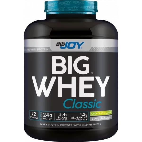 Bigjoy Sports BIGWHEY Whey Protein Classic Çikolata 2520g 72 Servis-BiGJOY