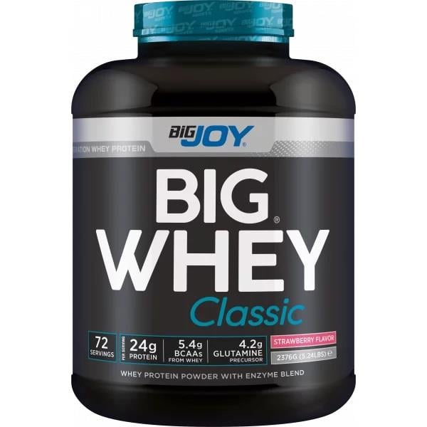 Bigjoy Sports BIGWHEY Whey Protein Classic Çilek 2376g 72 Servis-BiGJOY