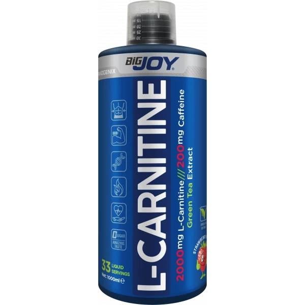 Bigjoy Sports L-Carnitine Likit Çilek 1000ml-BiGJOY