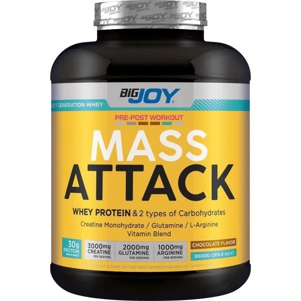 Bigjoy Sports Mass Attack Çikolata Aromalı 3000 gr-BiGJOY