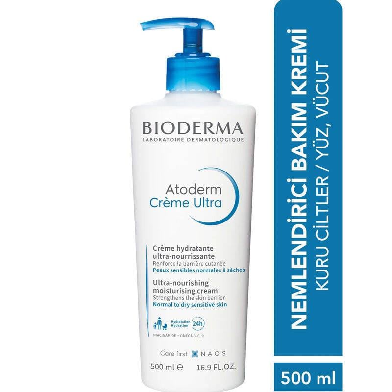 Bioderma Atoderm Ultra Nemlendirici Krem 500ml-Bioderma