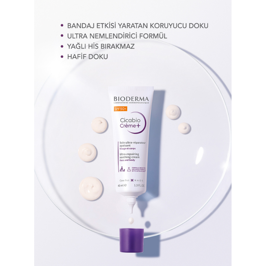 Bioderma Cicabio Creme SPF50+ 40 ml-Bioderma