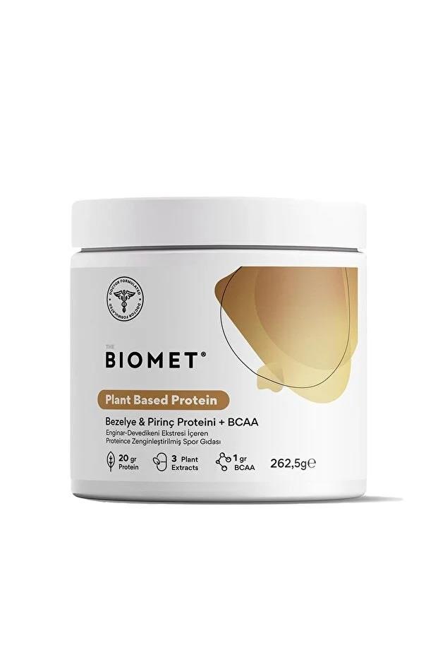 Biomet Plant Based Protein Bezelye & Pirinç Proteini + BCAA 262,6 gr-Biomet