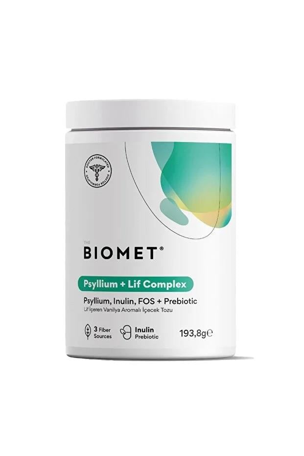 Biomet Psyllium + Lif Complex 193,8 gr-Biomet