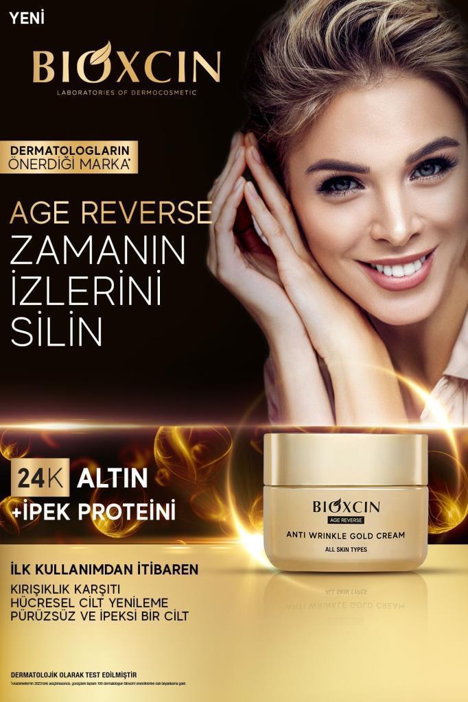 Bioxcin Age Reverse Kırışıklık Karşıtı Altın Krem 50 ML - 24K Altın