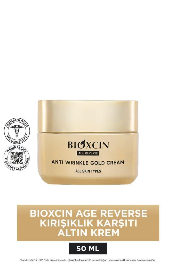 Bioxcin Age Reverse Kırışıklık Karşıtı Altın Krem 50 ML - 24K Altın