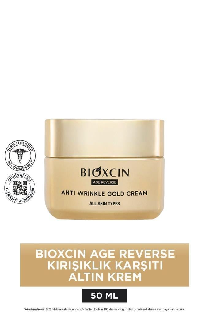 Bioxcin Age Reverse Kırışıklık Karşıtı Altın Krem 50 ML - 24K Altın