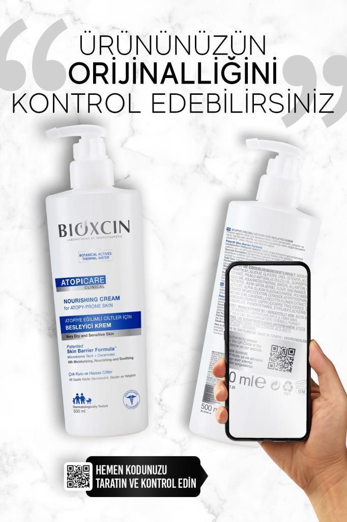 Bioxcin Atopicare Clinical Atopiye Eğilimli Ciltler Için Besleyici Krem 500 ml