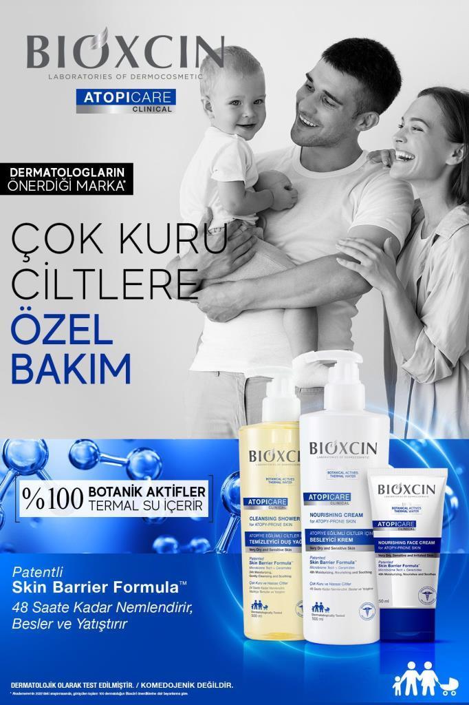 Bioxcin Atopicare Clinical Atopiye Eğilimli Ciltler Için Besleyici Krem 500 ml