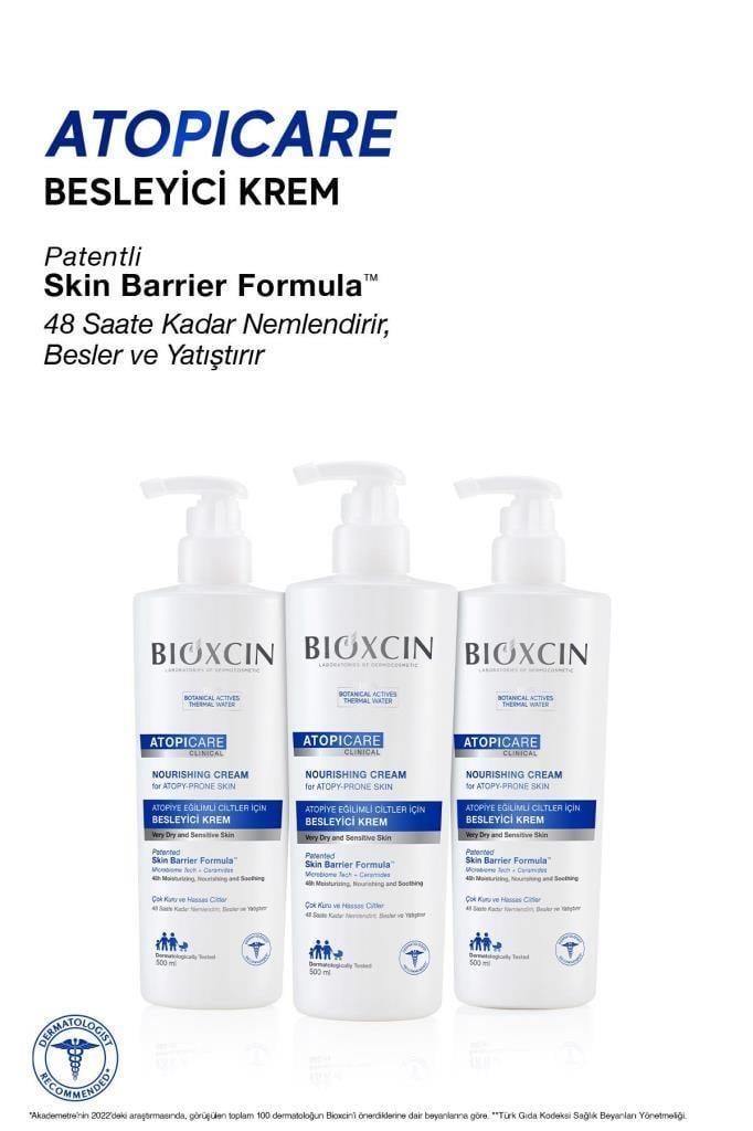 Bioxcin Atopicare Clinical Atopiye Eğilimli Ciltler Için Besleyici Krem 500 ml