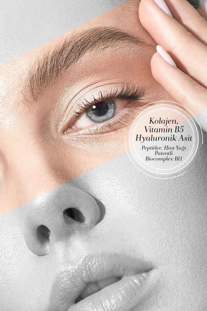 Bioxcin Kaş Kirpik Serumu - Kolajen Hyaluronik Asit Hint Yağı Keratin Peptidleri B5 Biocomplex