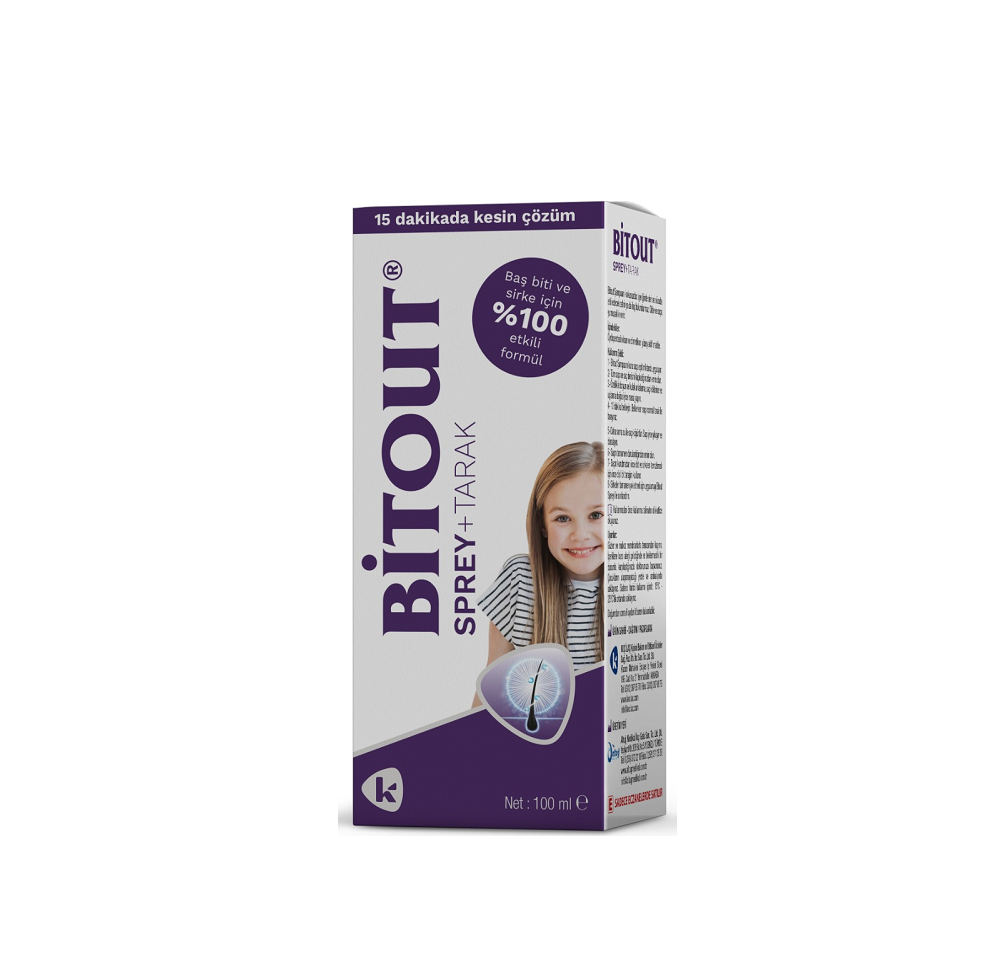 Bit Out Bit Spreyi Çelik Tarak Hediyeli-Koç ilaç