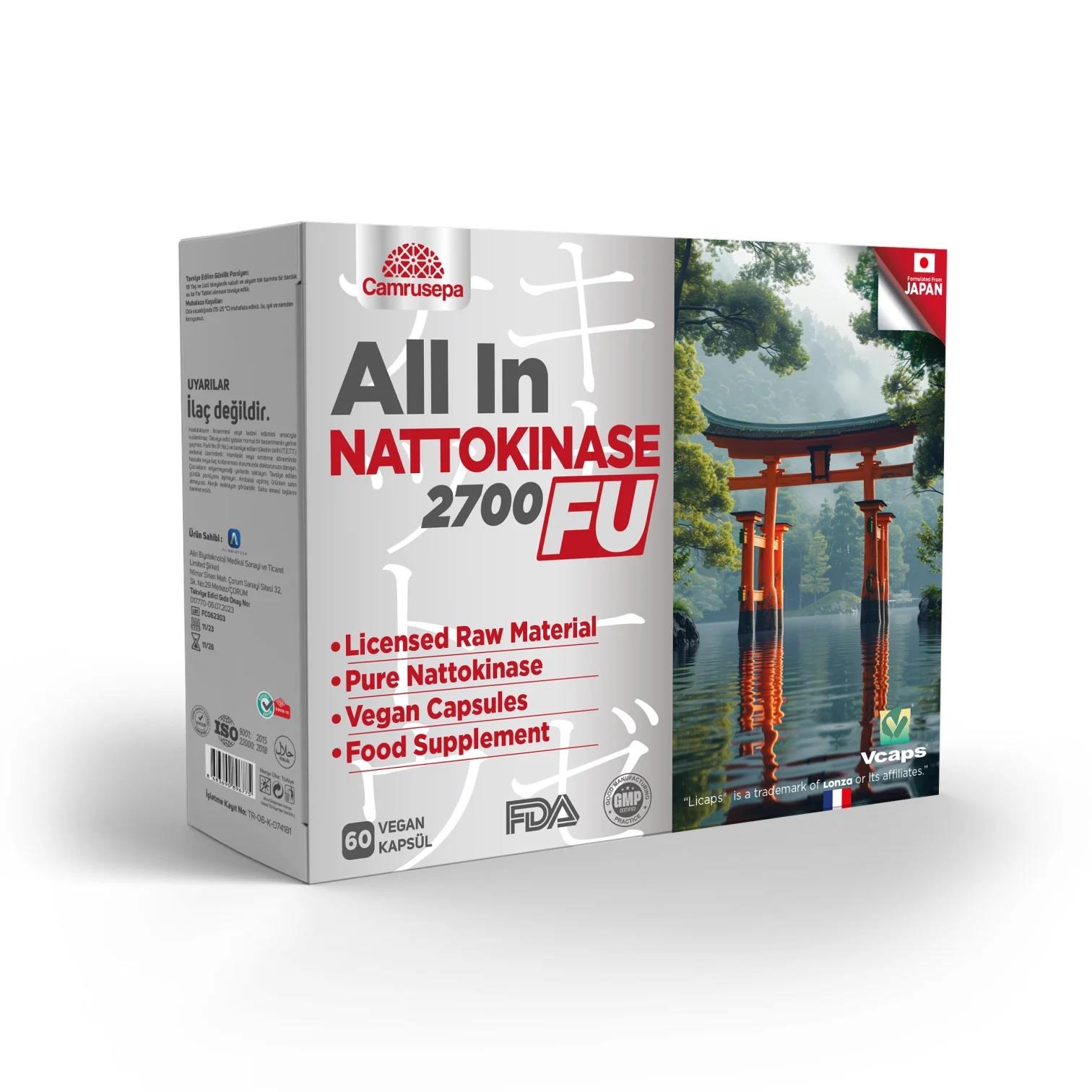 Camrusepa Nattokinase 2700 Fu 60 Kapsül-Camrusepa