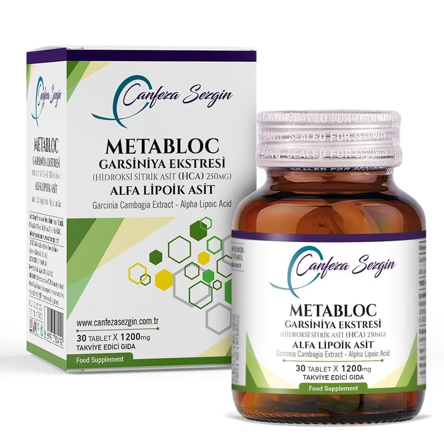 Canfeza Sezgin Metabloc Garsiniya Ekstresi Alfa Lipoik Asit 30 Tablet-CANFEZA SEZGİN