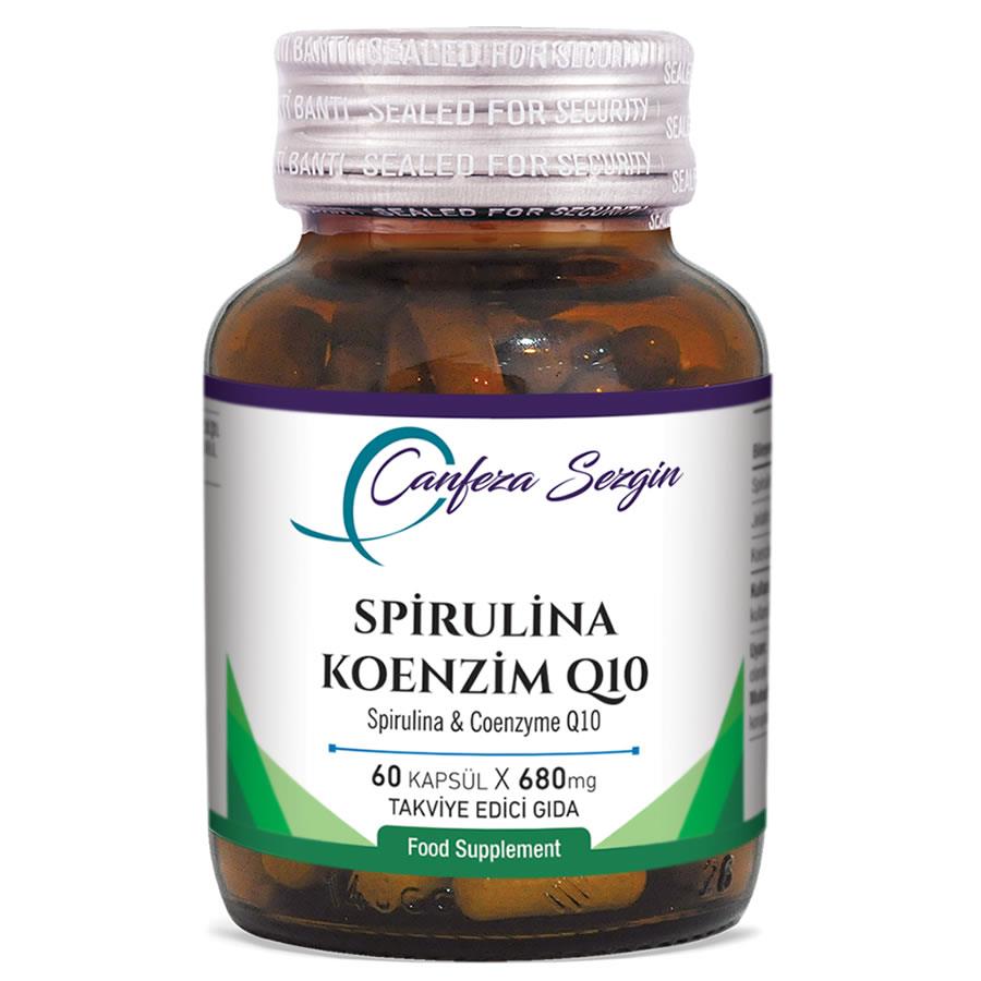 Canfeza Sezgin Spirulina Koenzim Q10 60 Kapsül-CANFEZA SEZGİN