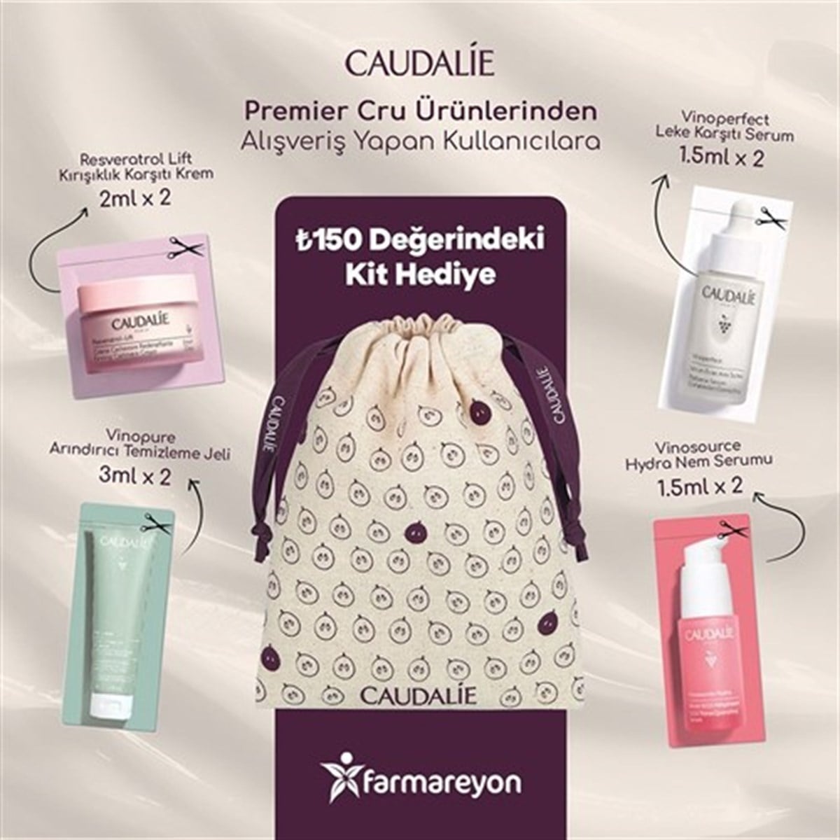 Caudalie Premier Cru The Cream 50 ML Sıkılaştırıcı Krem ( YENİ )