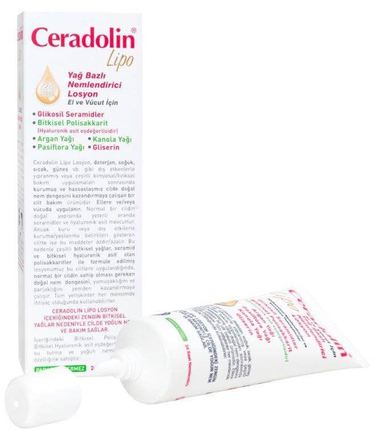 Ceradolin LİPO 50 ml Yağ Bazlı Nemlendirici Losyon-Dermadolin