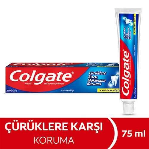 Colgate Çürüklere Karşı Maksimum Koruma Diş Macunu 75 ml-Colgate