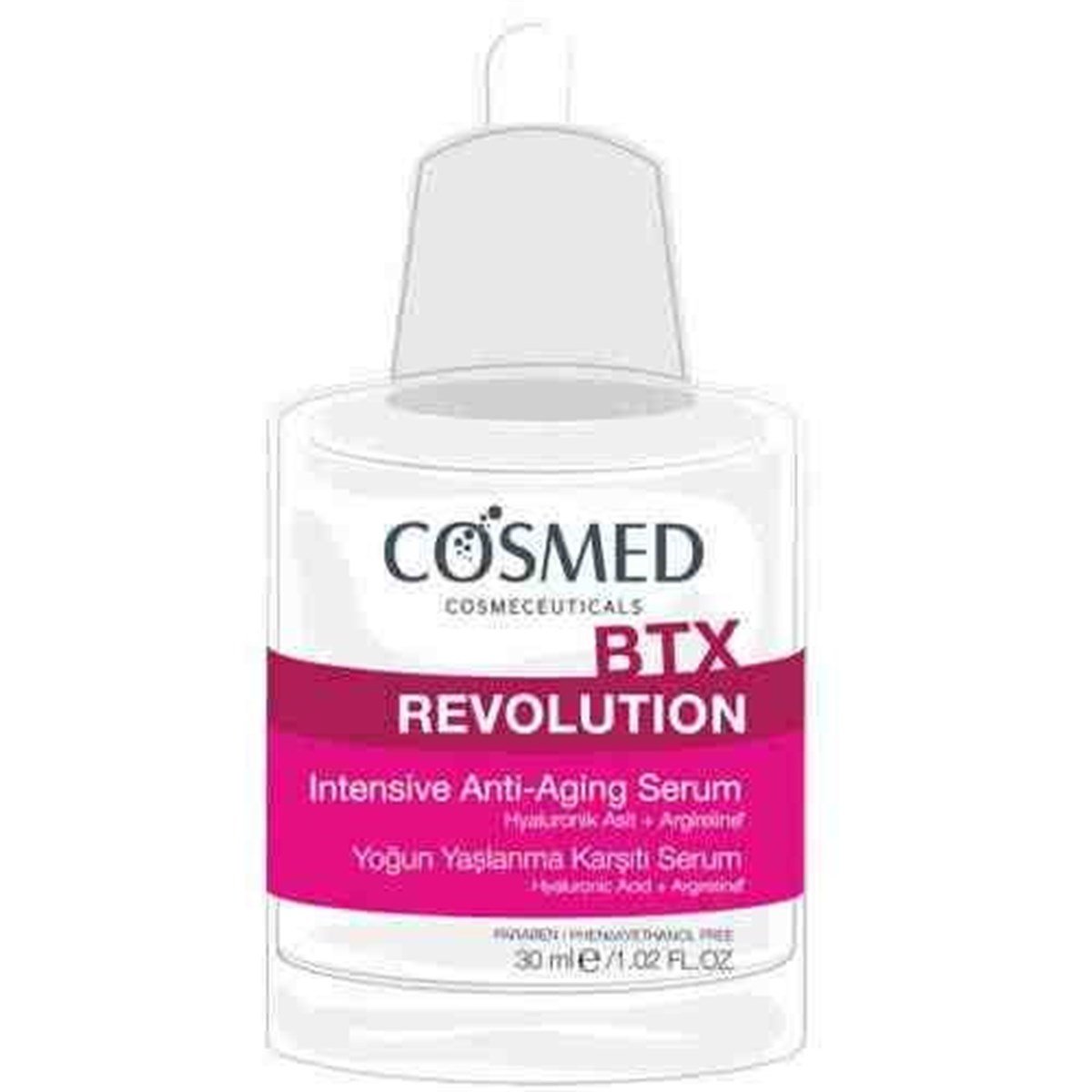 Cosmed BTX Revolution Anti Aging Yaşlanma Karşıtı Serum 30ml