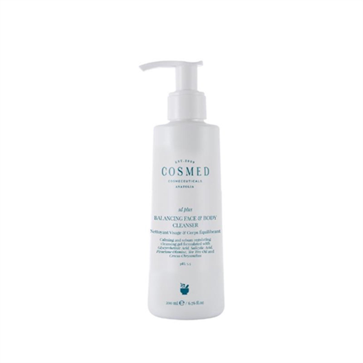 Cosmed Sd Plus Balancing Face & Body Cleanser 200 ml