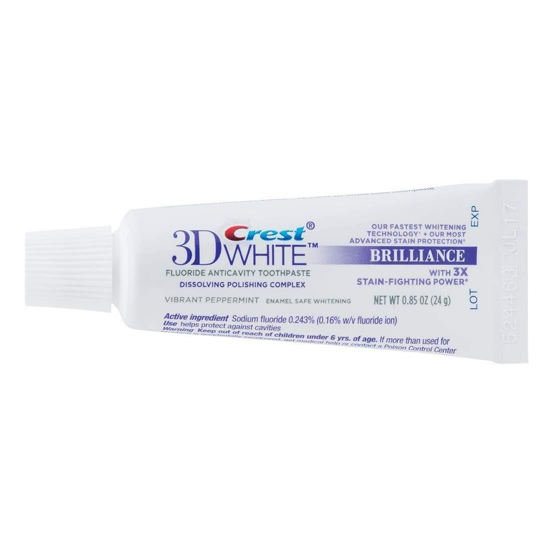 Crest 3D White Brilliance Toothpaste Diş Macunu 24 gr-Crest