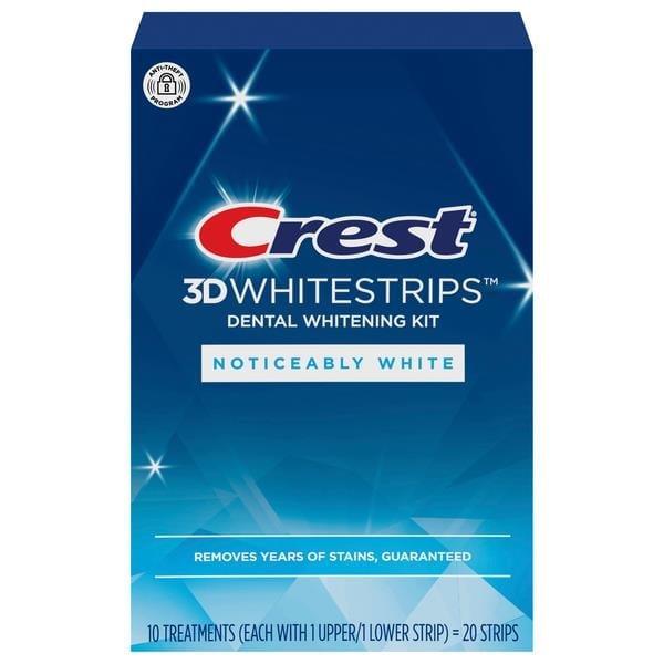 Crest 3D White Noticeably Whitestrips Diş Beyazlatma Bantı 20'li 10 Adet-Crest
