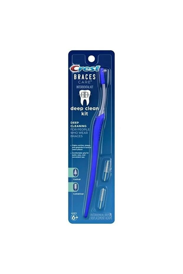Crest Diş Teli Bakım Ortodontik Derin Temizlik Seti - Interdental Diş Fırçası-Crest