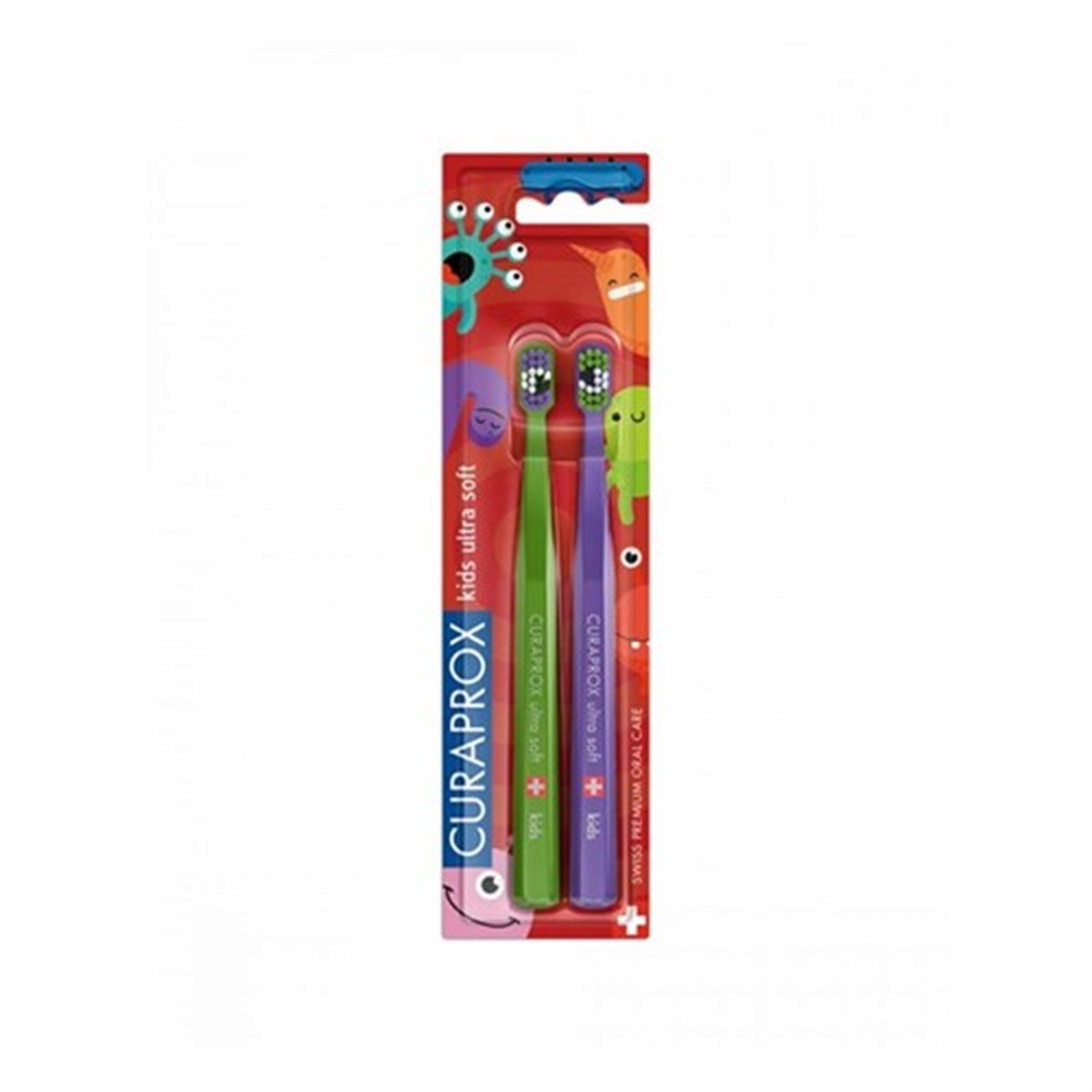 Curaprox Bacteria Kids Limited 2'li Çocuk Diş Fırçası