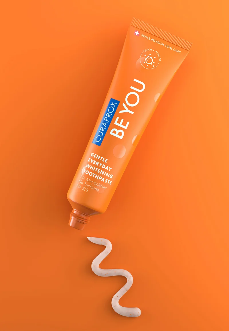 Curaprox Be YOU Peach & Apricot 60 ml (Orange) Şeftali & Kayısı-Curaprox