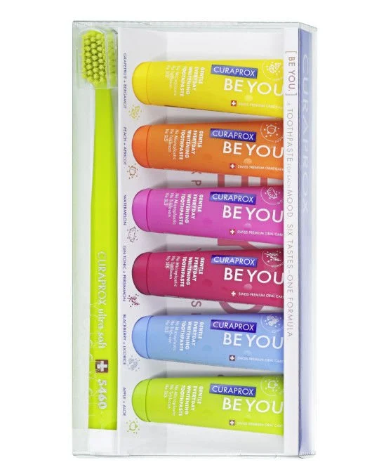 Curaprox Be You Whitening Karma Set 10 ml 6'lı + 5460 Fırça-Curaprox