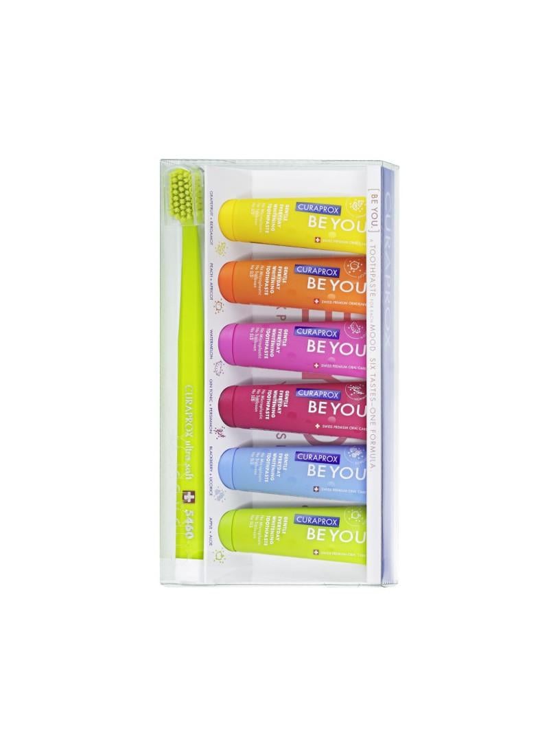 Curaprox Be You Whitening Karma Set 10 ml 6'lı + 5460 Fırça-Curaprox