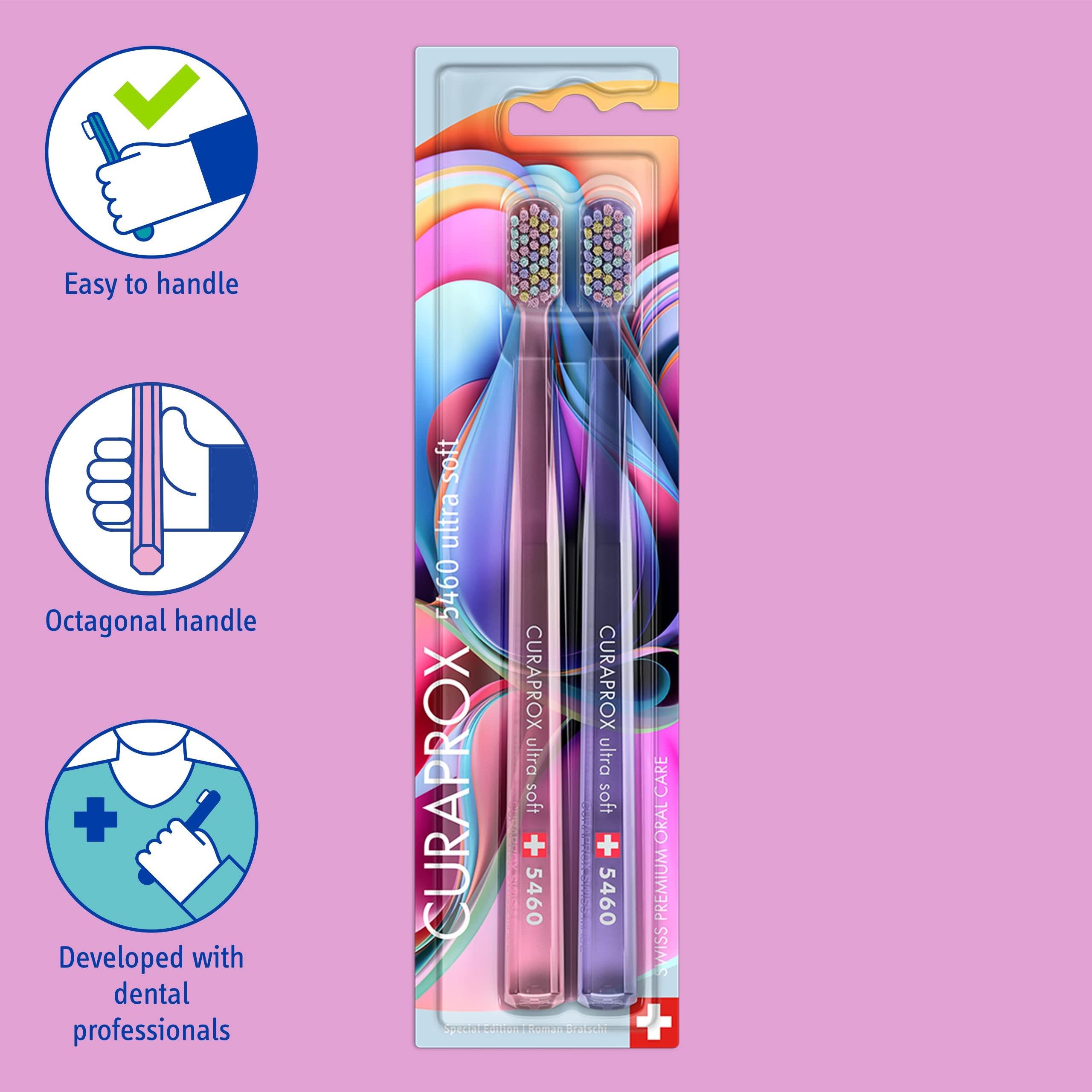 Curaprox Fırça Ultra Soft 2'li 5460 - Roman Bratschi-Curaprox