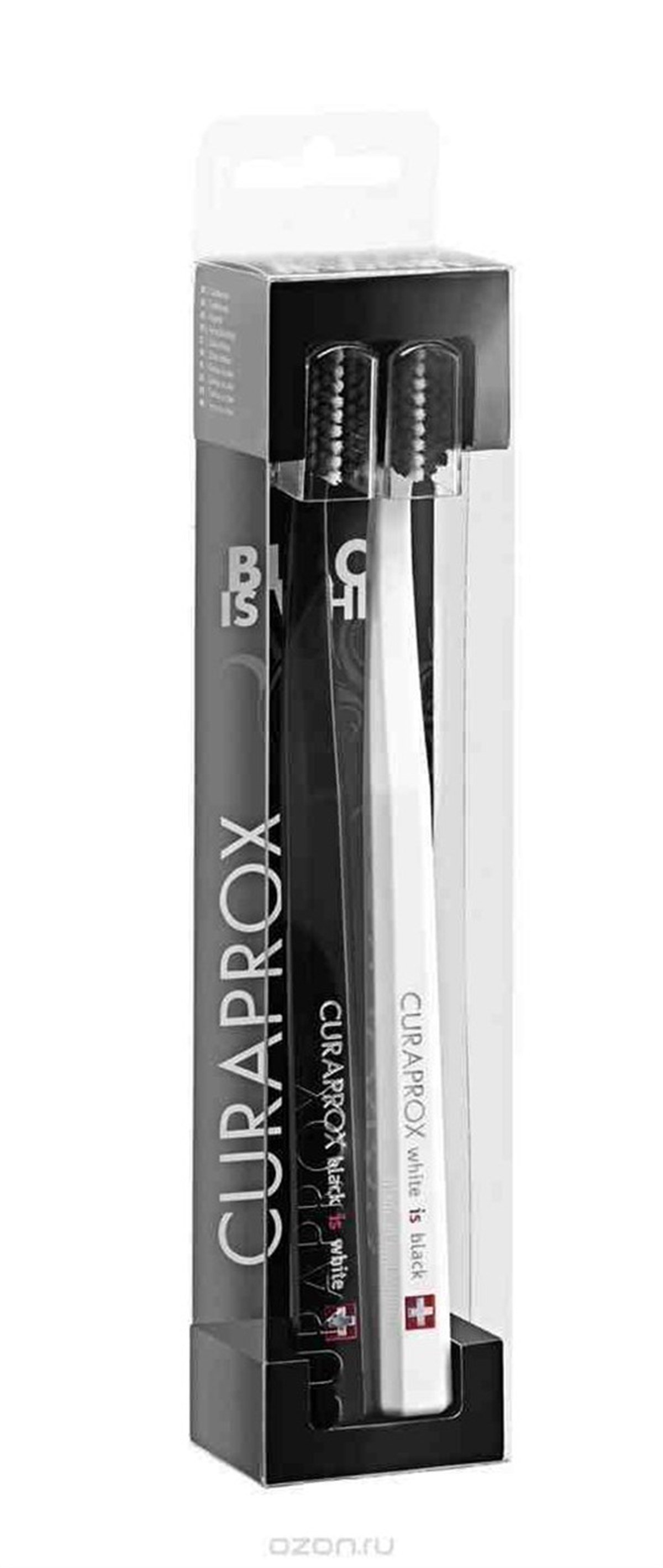 Curaprox White is Black Diş Fırçası İkili Limited Edition