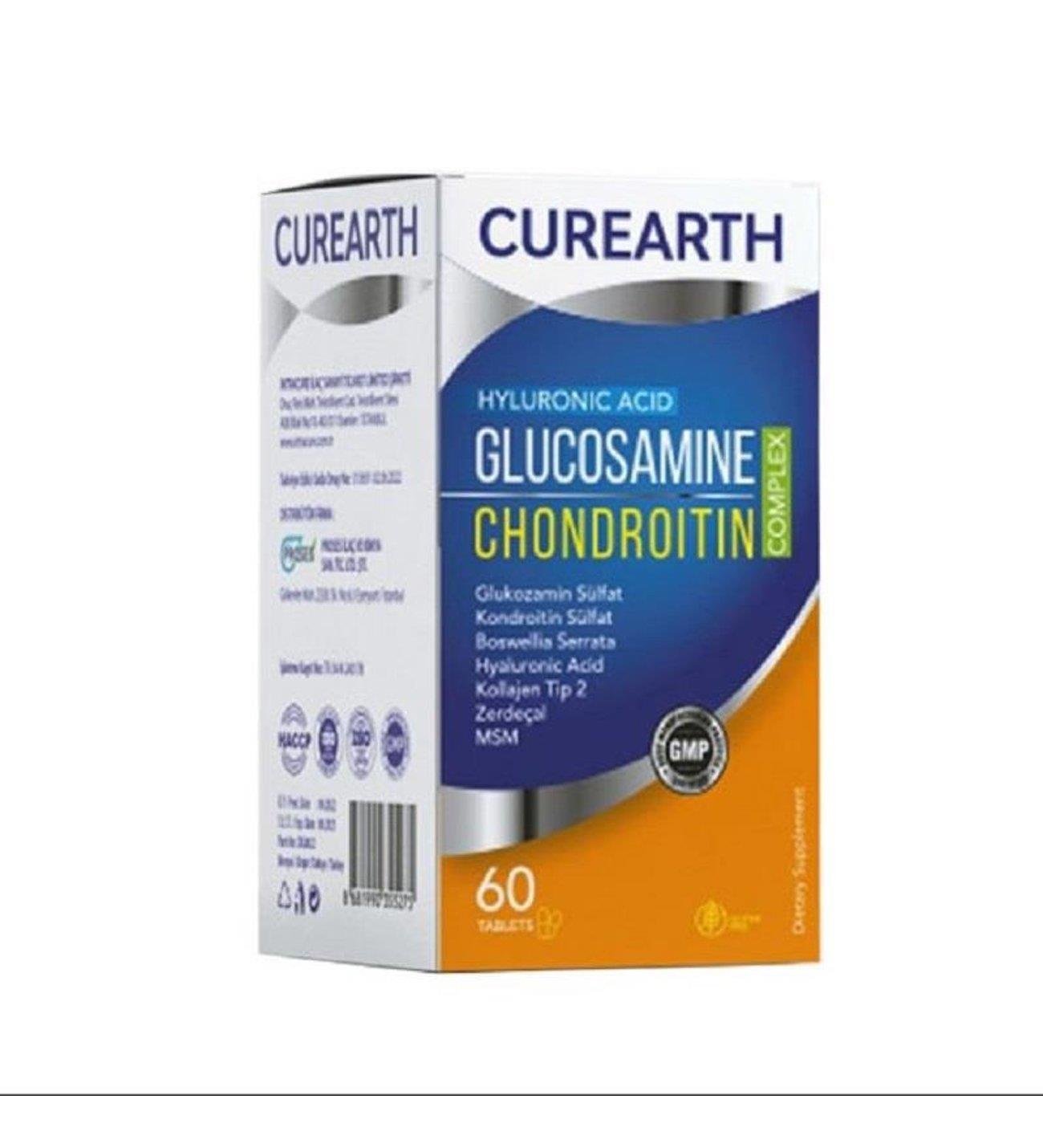 Curearth Glukozamin Complex 60 Tablet-Curearth