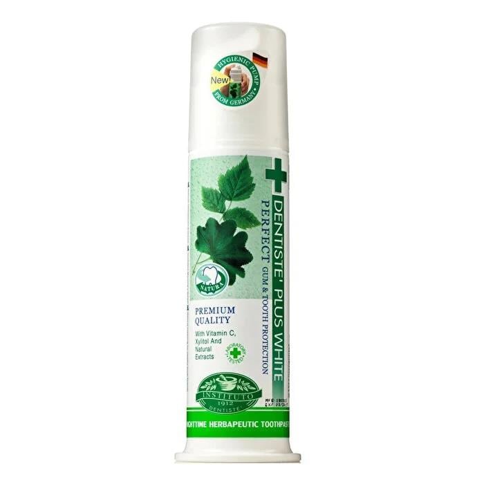 Dentiste Plus White Ağız Kokusu Karşıtı Pompalı Diş Macunu 120 ml-Dentiste