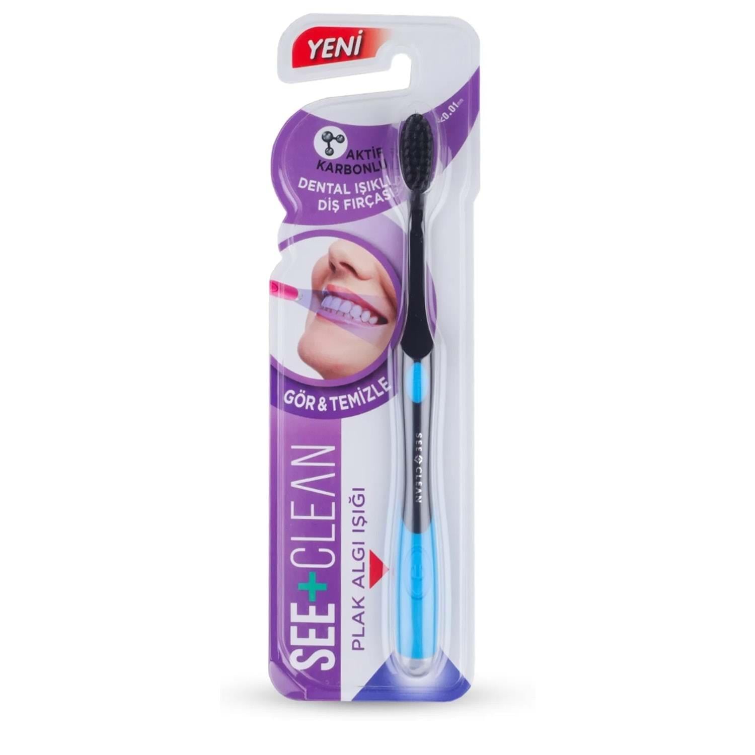 Dentiste See+Clean Diş Fırçası Mavi-Dentiste