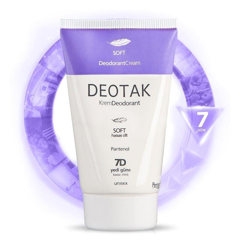 Deotak Krem Deodorant Soft 35 ml-Deotak